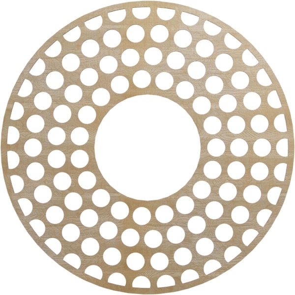 Ekena Millwork Fink Wood Fretwork Pierced Ceiling Medallion, Birch, 40"OD x 14 1/2"ID x 1/4"T CMWP40X40X0250FFBI - main